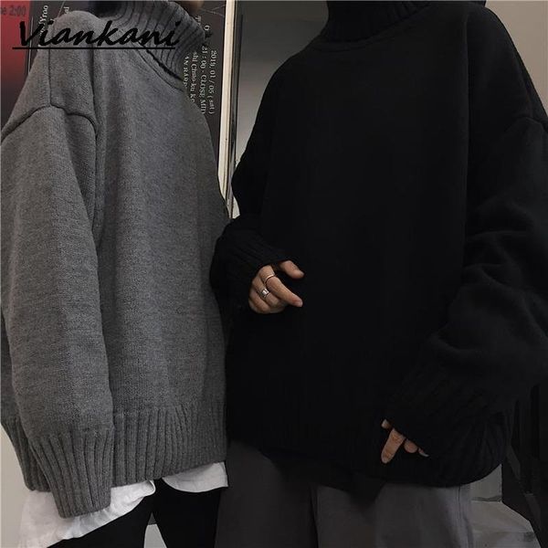 women's sweaters women pullovers solid harajuku thick plus velvet turtleneck couple bf streetwear knitted womens loose students jumpers, White;black
women's sweaters women pullovers solid harajuku thick plus velvet turtleneck couple bf streetwear knitted womens loose students jumpers, White;black