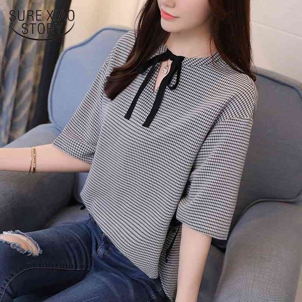 plus size fashion plaid chiffon women blouse shirt half sleeve womens and blouses casual women blusas feminine 0286 40 210528, White
plus size fashion plaid chiffon women blouse shirt half sleeve womens and blouses casual women blusas feminine 0286 40 210528, White