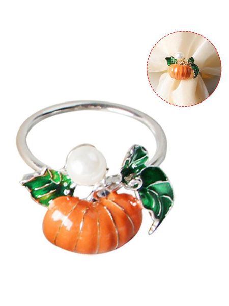 napkin rings pumpkin ring for wedding halloween party table decor fashion model room display stand
napkin rings pumpkin ring for wedding halloween party table decor fashion model room display stand