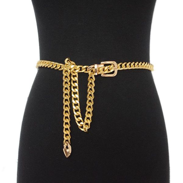 belts fashion metal waist chain for women girls gold thick causal punk pin buckled waistband, Black;brown
belts fashion metal waist chain for women girls gold thick causal punk pin buckled waistband, Black;brown