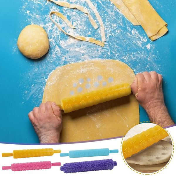 rolling pins & pastry boards 16 patterns plastic non-stick embossed pin flower textured roller mold diy baking fondant cake decoration tools
rolling pins & pastry boards 16 patterns plastic non-stick embossed pin flower textured roller mold diy baking fondant cake decoration tools