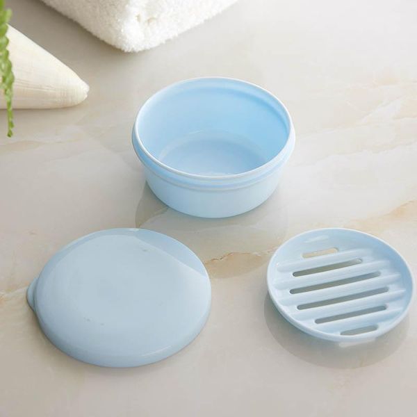 soap dishes 1pcs sealed case travel supplies portable holder box bathroom accessories round shape plastic
soap dishes 1pcs sealed case travel supplies portable holder box bathroom accessories round shape plastic