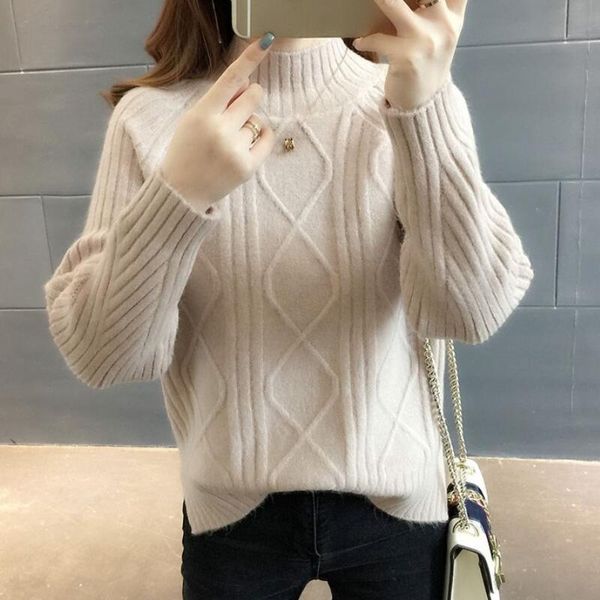 women's sweaters turtleneck sweater women pullover knitted jumper long sleeve school girls korean autumn winter solid basic female jw91, White;black
women's sweaters turtleneck sweater women pullover knitted jumper long sleeve school girls korean autumn winter solid basic female jw91, White;black