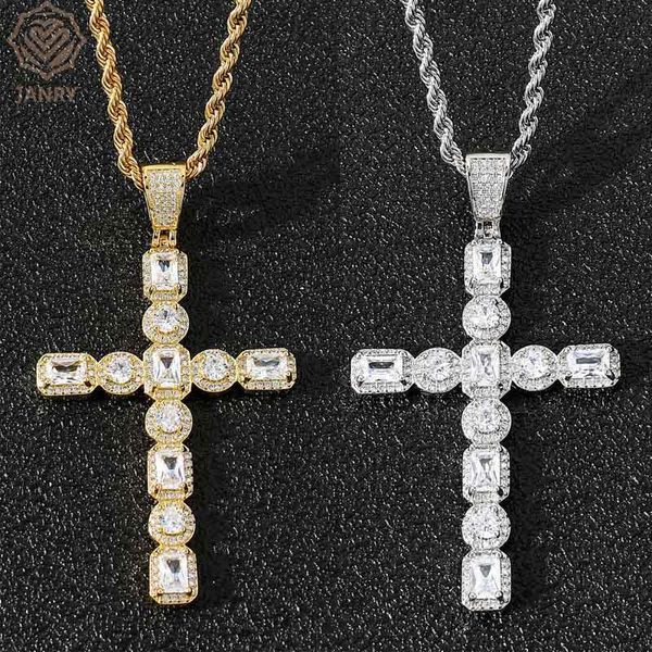 charms janry cross necklace & pendant with 60cm rope chain prong setting 5a cubic zircon men and women hip hop jewelry, Bronze;silver
charms janry cross necklace & pendant with 60cm rope chain prong setting 5a cubic zircon men and women hip hop jewelry, Bronze;silver