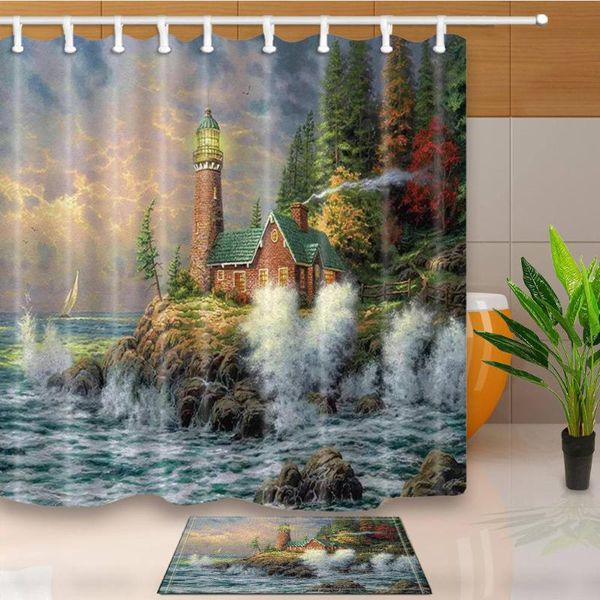 shower curtains seascape curtain lighthouse house forest bathroom waterproof mildew proof for with 12 hooks
shower curtains seascape curtain lighthouse house forest bathroom waterproof mildew proof for with 12 hooks