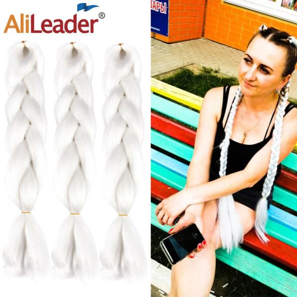 human ponytails alileader white braiding hair 165g jumbo pre stretched straight synthetic for women, Black
human ponytails alileader white braiding hair 165g jumbo pre stretched straight synthetic for women, Black