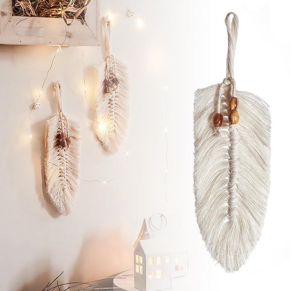 decorative objects & figurines handmade macrame hanging decoration hand-woven boho tassel ornament tapestry for home door wall 28cm
decorative objects & figurines handmade macrame hanging decoration hand-woven boho tassel ornament tapestry for home door wall 28cm