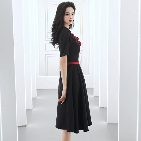 New Short Formal Occassion A little Black Dresses Vestidos V-Neck Plus Size Elegant Prom Robe Party Women Gown, Picture style
New Short Formal Occassion A little Black Dresses Vestidos V-Neck Plus Size Elegant Prom Robe Party Women Gown, Picture style