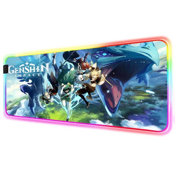 mouse pads & wrist rests anime pad rgb genshin impact game accessories rubber anti-skid led with usb keyboard for pc players xl
mouse pads & wrist rests anime pad rgb genshin impact game accessories rubber anti-skid led with usb keyboard for pc players xl