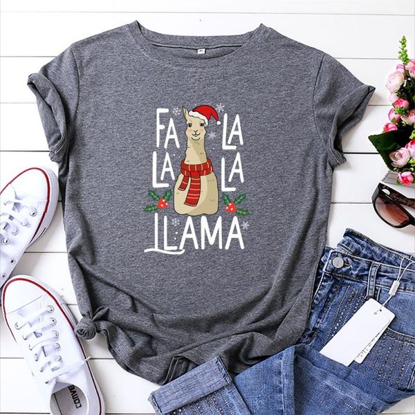 women's t-shirt christmas llama print womens t shirt 5xl plus size short sleeve aesthetic graphic tshirts summer cotton tee clothes, White
women's t-shirt christmas llama print womens t shirt 5xl plus size short sleeve aesthetic graphic tshirts summer cotton tee clothes, White
