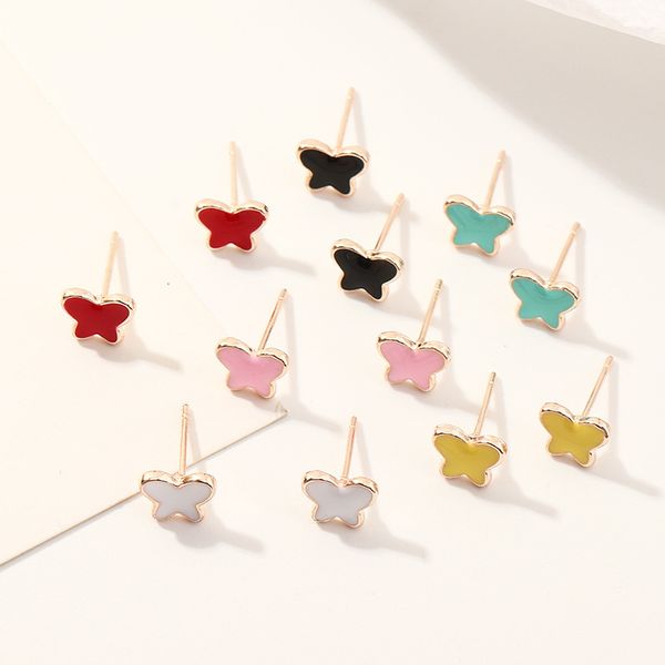 ez3442 fashion accessories: lovely candy color alloy oil dripping butterfly earrings earring set, Silver
ez3442 fashion accessories: lovely candy color alloy oil dripping butterfly earrings earring set, Silver