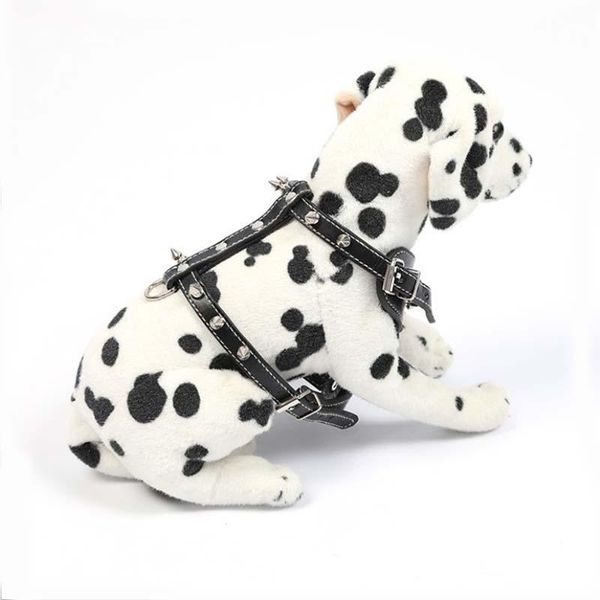 dog collars & leashes personality simulation cowhide pu chest strap puppy punk rivet harness pet accessories
dog collars & leashes personality simulation cowhide pu chest strap puppy punk rivet harness pet accessories