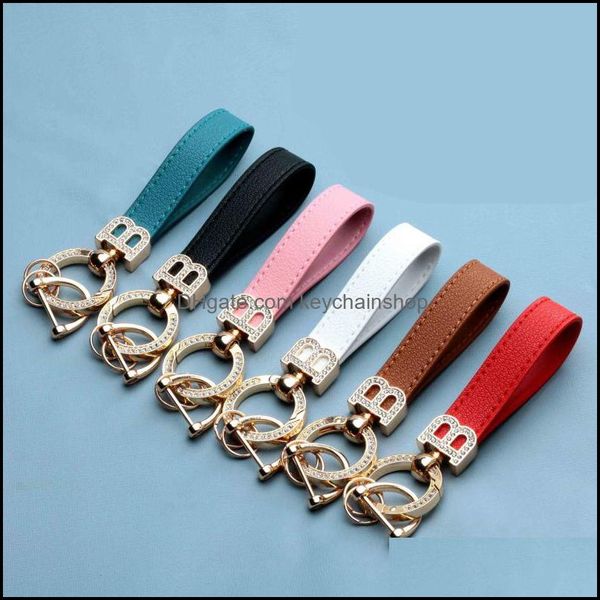 keychains fashion accessories colorf leather keychain car key gold letter b buckle handbag decorate pendant diamond keyrings drop delivery 2, Silver
keychains fashion accessories colorf leather keychain car key gold letter b buckle handbag decorate pendant diamond keyrings drop delivery 2, Silver