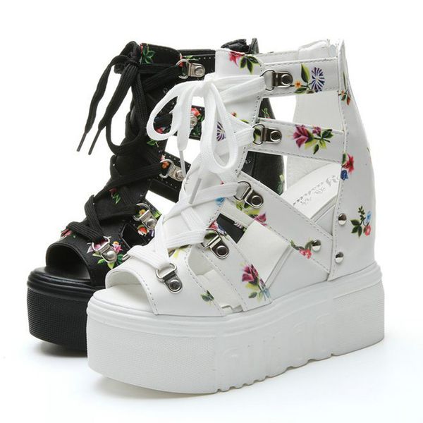 women sandals 2021 high heel casual ethnic flower floral open toe wedges platform height increasing chunky ladies party shoesdress shoes, Black
women sandals 2021 high heel casual ethnic flower floral open toe wedges platform height increasing chunky ladies party shoesdress shoes, Black