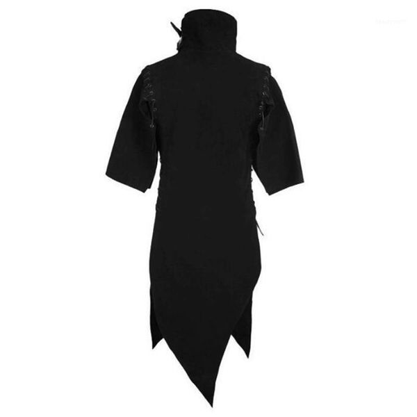 men vintage gothic long jacket autumn retro cool uniform costume trench coat steampunk tailcoat button male jumpsuit men's coats, Tan;black
men vintage gothic long jacket autumn retro cool uniform costume trench coat steampunk tailcoat button male jumpsuit men's coats, Tan;black
