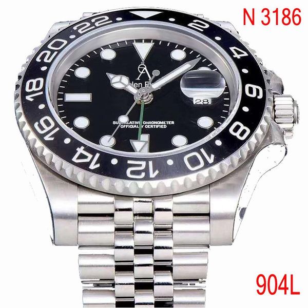 wristwatches luxury watch black ceramic bezel gmt mechanical watches 1:1 men sapphire glass 904l eta 3186 quality, Slivery;brown
wristwatches luxury watch black ceramic bezel gmt mechanical watches 1:1 men sapphire glass 904l eta 3186 quality, Slivery;brown