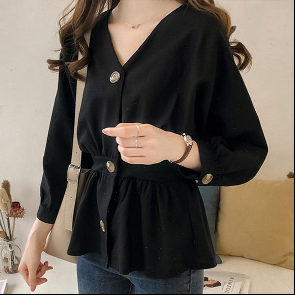 fashion woman v neck blouses ladies elegant long sleeve slim shirt autumn kimono ruffled hem shirts 2021, White
fashion woman v neck blouses ladies elegant long sleeve slim shirt autumn kimono ruffled hem shirts 2021, White