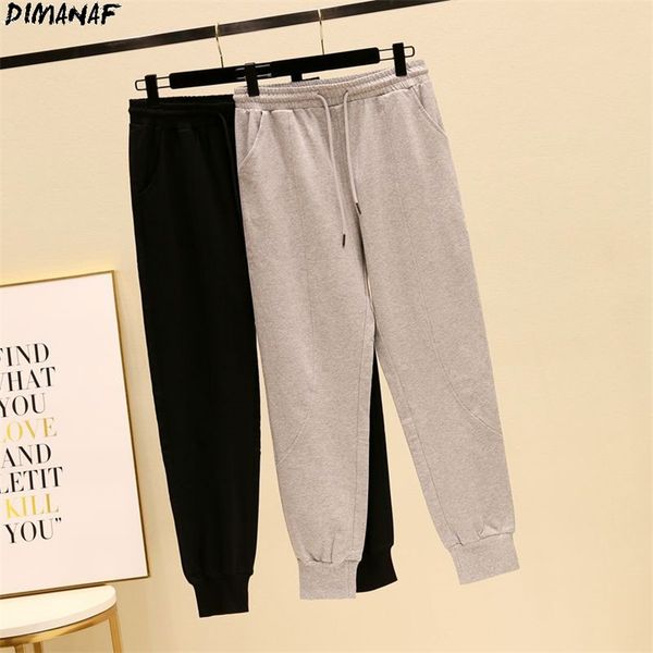 women pants plus size sweatpants cotton trousers female office home drawstring elastic waist loose casual slacks 210531, Black;white
women pants plus size sweatpants cotton trousers female office home drawstring elastic waist loose casual slacks 210531, Black;white