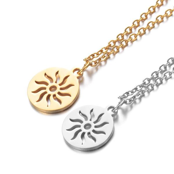 chokers minimal disc gold color coin necklace stainless steel hollow sun charm choker necklaces for women fashion jewellery bijoux femme, Golden;silver
chokers minimal disc gold color coin necklace stainless steel hollow sun charm choker necklaces for women fashion jewellery bijoux femme, Golden;silver