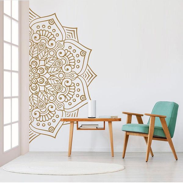wall stickers boho hippie zen removable sticker for meditation yoga art decoration decor home mandala in half
wall stickers boho hippie zen removable sticker for meditation yoga art decoration decor home mandala in half