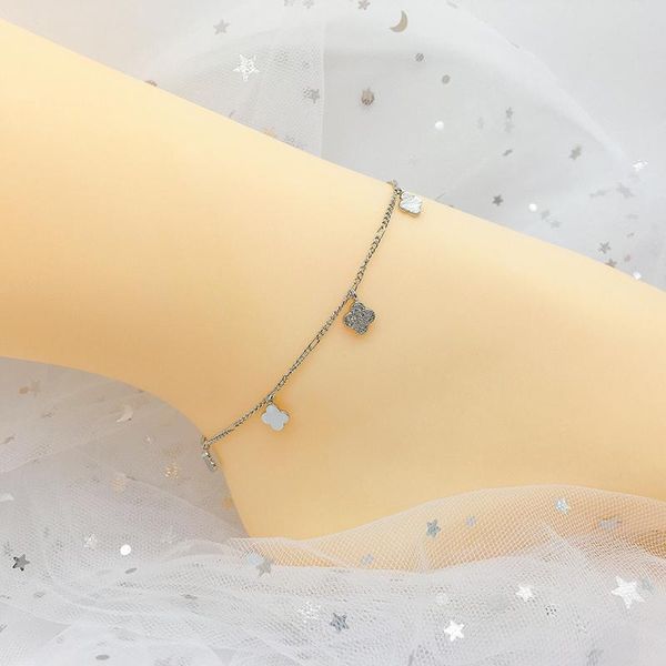 anklets four-leaf clover flowers pendant anklet foot chain summer yoga beach leg bracelet charm jewelry gift, Red;blue
anklets four-leaf clover flowers pendant anklet foot chain summer yoga beach leg bracelet charm jewelry gift, Red;blue