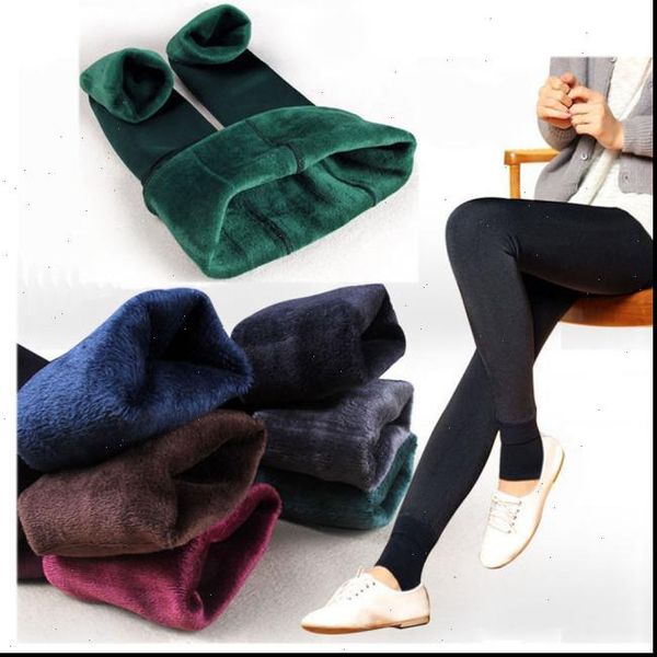 women winter thick leggings warm women heat fleece stretchy leggings warm fleece lined slim thermal pants leggings, Black 
women winter thick leggings warm women heat fleece stretchy leggings warm fleece lined slim thermal pants leggings, Black