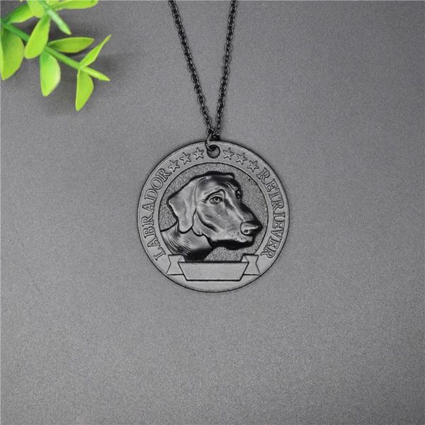 pendant necklaces vintage labrador retriever medal necklace retro style metal women jewellery dog, Silver
pendant necklaces vintage labrador retriever medal necklace retro style metal women jewellery dog, Silver