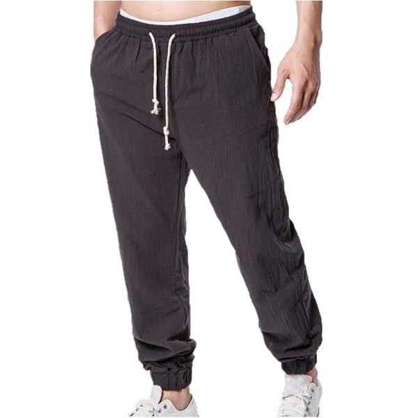 men's pants cotton linen trousers 2021 style summer breathable solid color bunched leg jogging fitness, Black
men's pants cotton linen trousers 2021 style summer breathable solid color bunched leg jogging fitness, Black