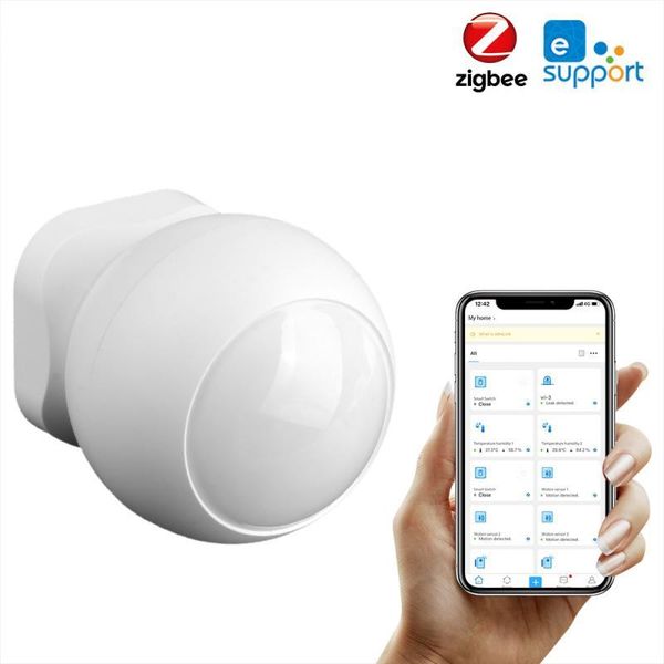 smart home control rotatable full angle ewelink zigbee pir motion sensor built in battery passive infrared detector security burglar alarm
smart home control rotatable full angle ewelink zigbee pir motion sensor built in battery passive infrared detector security burglar alarm