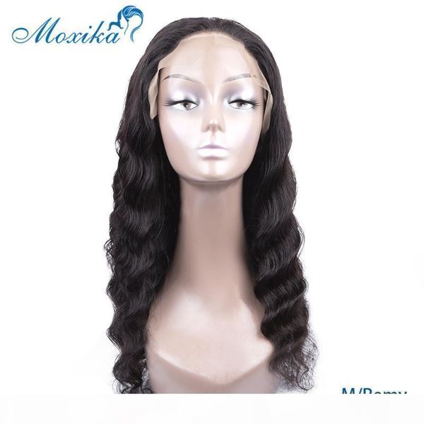 moxika 13x4 lace front human hair wigs 150 density brazilian wig loose wave human hair wigs pre plucked for women remy, Black;brown
moxika 13x4 lace front human hair wigs 150 density brazilian wig loose wave human hair wigs pre plucked for women remy, Black;brown