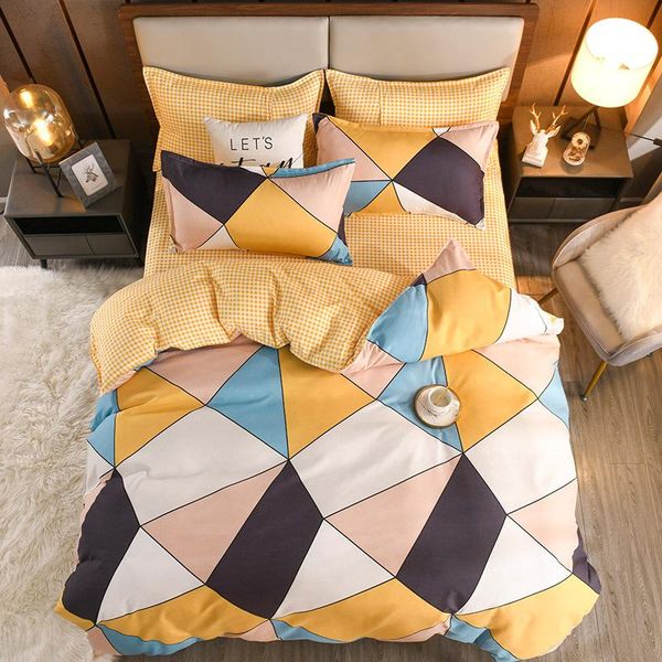 bedding sets thick brushed cotton four-piece suit three-piece bed linen cover american household sheets and pillowcases
bedding sets thick brushed cotton four-piece suit three-piece bed linen cover american household sheets and pillowcases