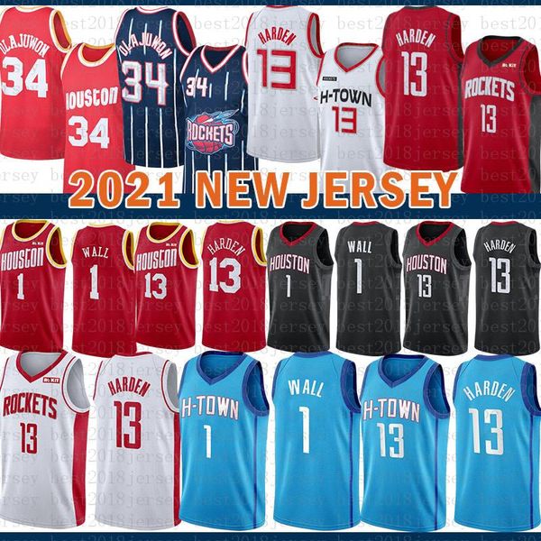 2021 new basketball jersey houston rocket mens john 1 wall james 13 harden hakeem 34 olajuwon mesh retro purple, Black;red
2021 new basketball jersey houston rocket mens john 1 wall james 13 harden hakeem 34 olajuwon mesh retro purple, Black;red