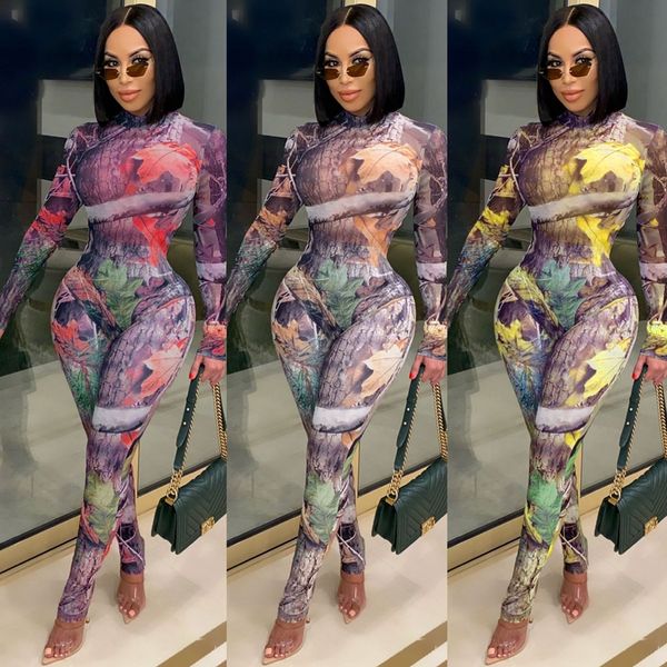 printing two piece outfits for women fall clothes elastic long sleeve bodysuit and pants night club matching sets, Black;gray
printing two piece outfits for women fall clothes elastic long sleeve bodysuit and pants night club matching sets, Black;gray