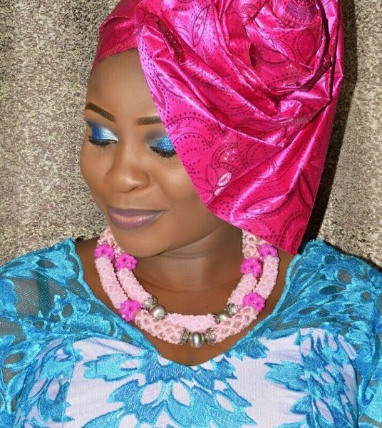 earrings & necklace gorgeous pink african women costume summer jewelry set lady nigerian wedding statement celebration qw475, Silver
earrings & necklace gorgeous pink african women costume summer jewelry set lady nigerian wedding statement celebration qw475, Silver