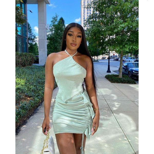 women's swimwear two-piece set women beach nightclub ruffled bandage corset skirt suits club streetwear summer clothing wholesale i, White;black
women's swimwear two-piece set women beach nightclub ruffled bandage corset skirt suits club streetwear summer clothing wholesale i, White;black