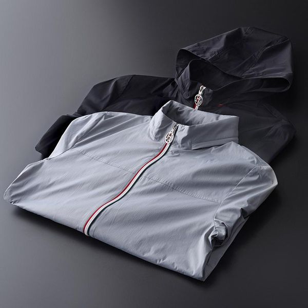 men's jackets classic hidden hooded mens plus size 4xl spring contrast color placket zipper and coats luxury male, Black;brown
men's jackets classic hidden hooded mens plus size 4xl spring contrast color placket zipper and coats luxury male, Black;brown