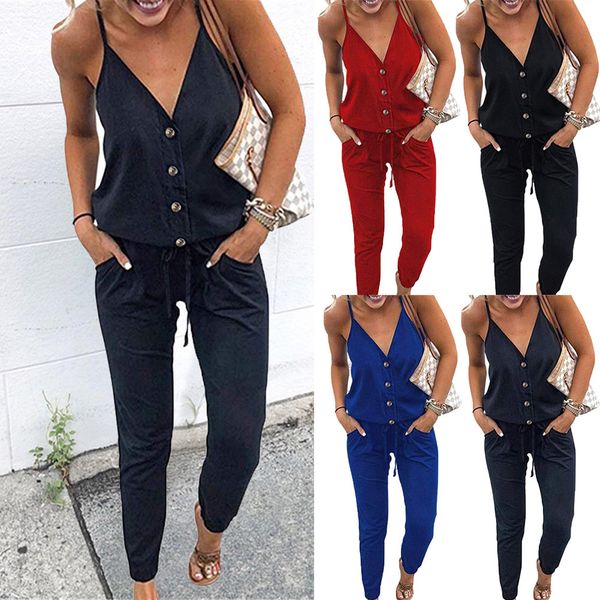 2021 new solid jumpsuit woman harajuku overalls bodysuit female elegant playsuit jumpsuits women romper one piece clothes bodysuits 2xv, Black
2021 new solid jumpsuit woman harajuku overalls bodysuit female elegant playsuit jumpsuits women romper one piece clothes bodysuits 2xv, Black
