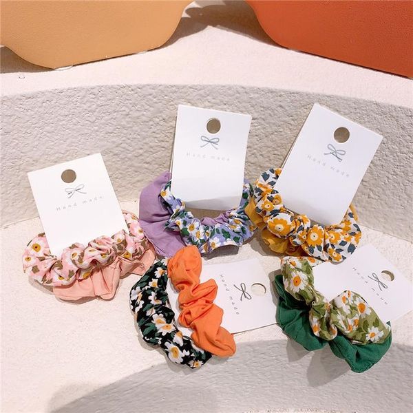 hair accessories 2 pcs korean children's fresh simple flower fabric large intestine circle rope sweet girl fashion ponytail, Slivery;white
hair accessories 2 pcs korean children's fresh simple flower fabric large intestine circle rope sweet girl fashion ponytail, Slivery;white