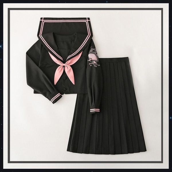 clothing sets japanese korean version jk suit woman school uniform high sailor navy cosplay costumes student girls pleated skirt xl, White
clothing sets japanese korean version jk suit woman school uniform high sailor navy cosplay costumes student girls pleated skirt xl, White