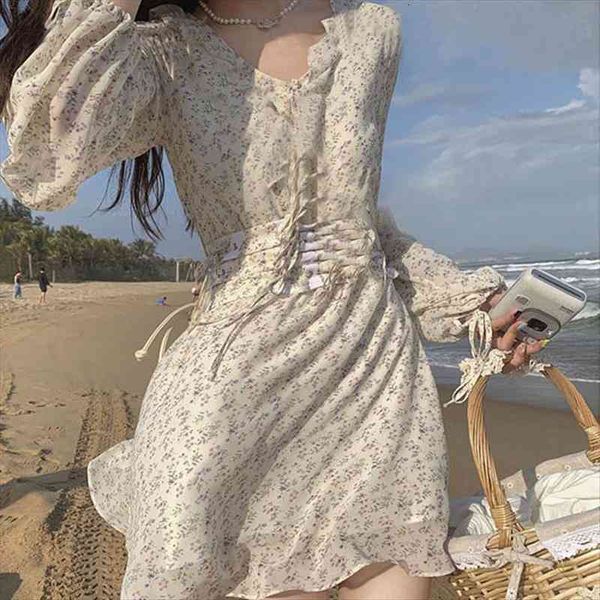 sweet bandage females women dress high waist long sleeve chiffon mini korean style fashion summer v neck, Black;gray
sweet bandage females women dress high waist long sleeve chiffon mini korean style fashion summer v neck, Black;gray