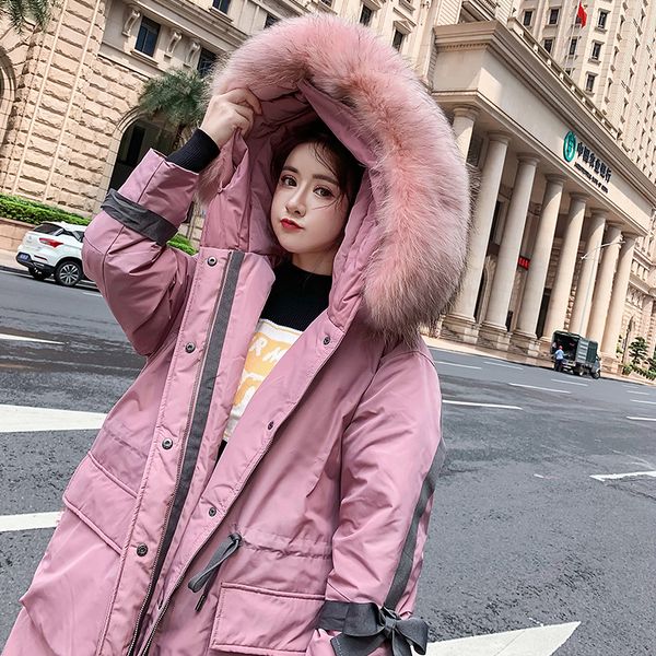 women winter warm down jacket vintage cotton-padded parkas lady korean wear pocket thick coat female harajuku outwears, Black;brown
women winter warm down jacket vintage cotton-padded parkas lady korean wear pocket thick coat female harajuku outwears, Black;brown