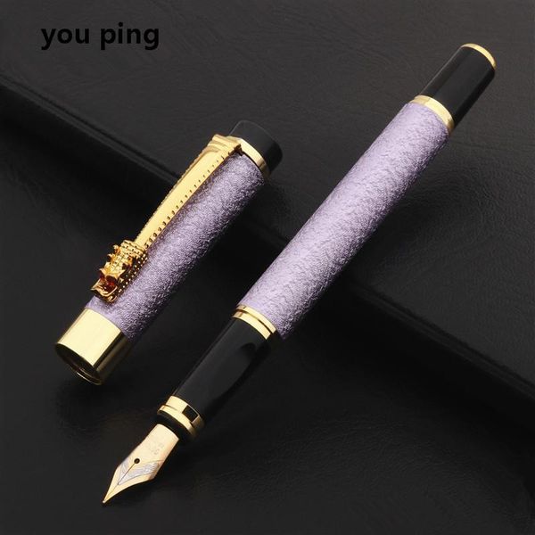 fountain pens 6006 purple dragon business office pen student school stationery supplies ink caligraphy
fountain pens 6006 purple dragon business office pen student school stationery supplies ink caligraphy