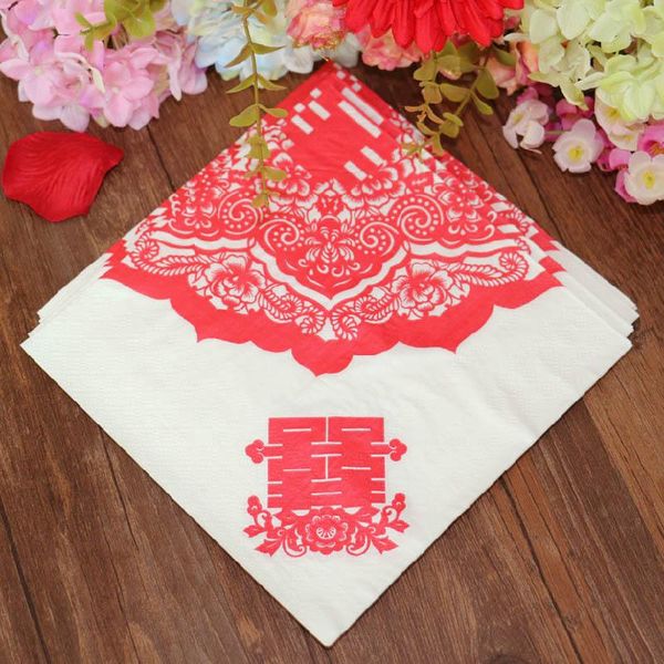 packaging dinner service chinese red double happiness napkins wedding party decoration
packaging dinner service chinese red double happiness napkins wedding party decoration