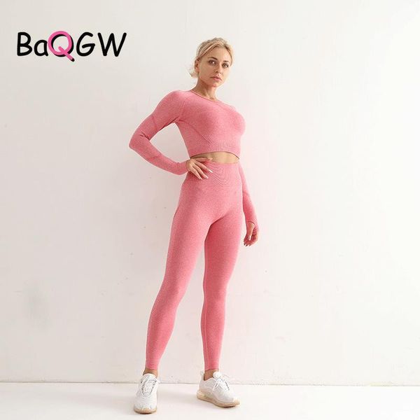 yoga outfit baqgw seamless set sport for woman gym clothing long sleeve fitness crop high waist leggings running sportswear
yoga outfit baqgw seamless set sport for woman gym clothing long sleeve fitness crop high waist leggings running sportswear