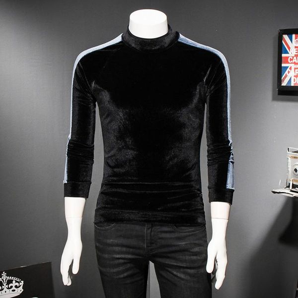 men's t-shirts european style fashion simple luxury turtleneck long-sleeved t shirt autumn 2021 high-quality soft comfortable men m-5xl, White;black
men's t-shirts european style fashion simple luxury turtleneck long-sleeved t shirt autumn 2021 high-quality soft comfortable men m-5xl, White;black