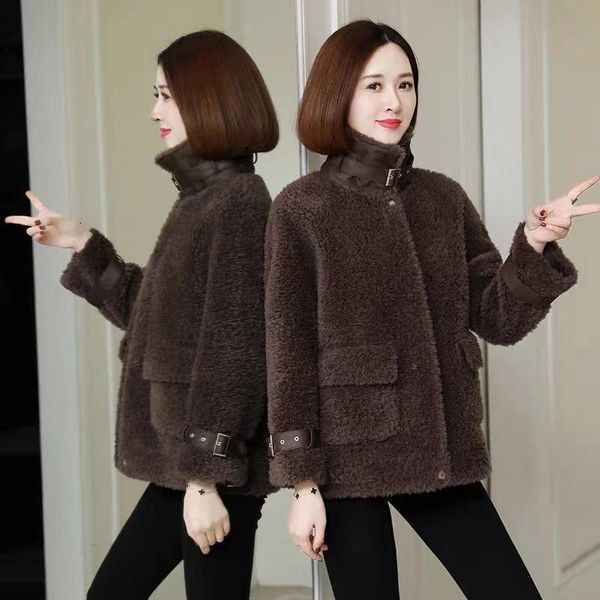 2021 new women winter sheep shearling real fur coat clothes female casual thicken warm jacket lambswool outwear manteau femme l664uacs, Black
2021 new women winter sheep shearling real fur coat clothes female casual thicken warm jacket lambswool outwear manteau femme l664uacs, Black