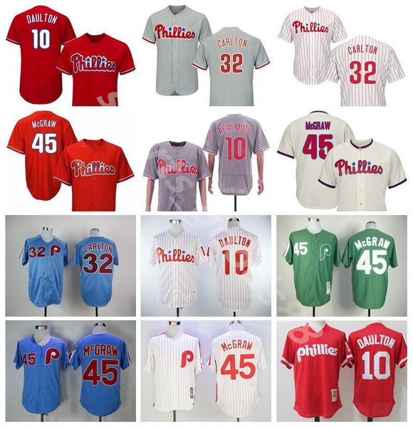 vintage 1921 1983 retire baseball 45 tug mcgraw jersey 32 steve carlton 10 darren daulton 8 juan samuel pinstripe white red grey blue, Blue;black
vintage 1921 1983 retire baseball 45 tug mcgraw jersey 32 steve carlton 10 darren daulton 8 juan samuel pinstripe white red grey blue, Blue;black