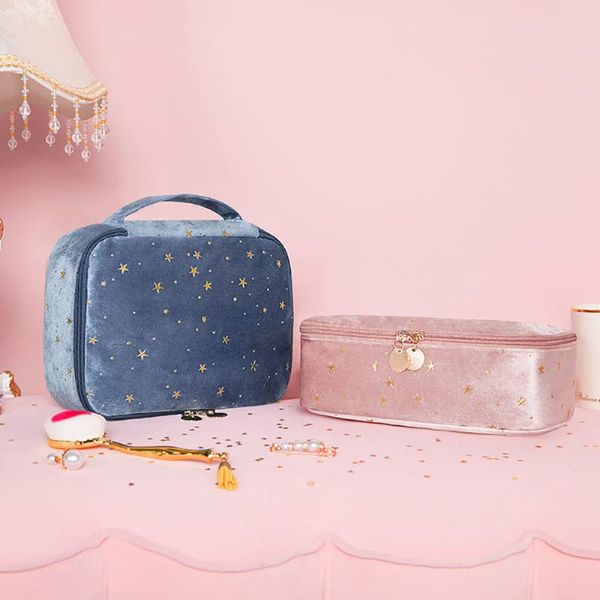 winter warm velvet women's cosmetic bags large capacity female travel toiletry organizer girl's luxury star beauty makeup bag
winter warm velvet women's cosmetic bags large capacity female travel toiletry organizer girl's luxury star beauty makeup bag
