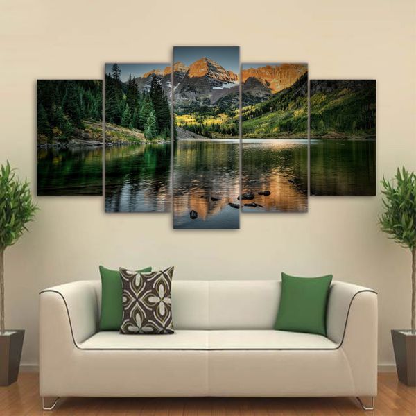5 pcs modern wall art modular landscape posters painting for living room hd canvas mountain lake home decor pictures(no frame)
5 pcs modern wall art modular landscape posters painting for living room hd canvas mountain lake home decor pictures(no frame)
