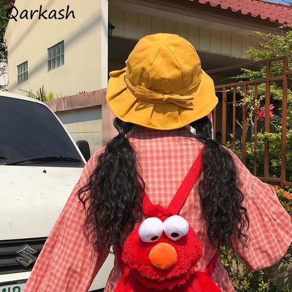 wide brim hats bucket women lovely solid college bow sun-protection outdoor sweet mujer leisure daily summer 6 colors japan style, Blue;gray
wide brim hats bucket women lovely solid college bow sun-protection outdoor sweet mujer leisure daily summer 6 colors japan style, Blue;gray